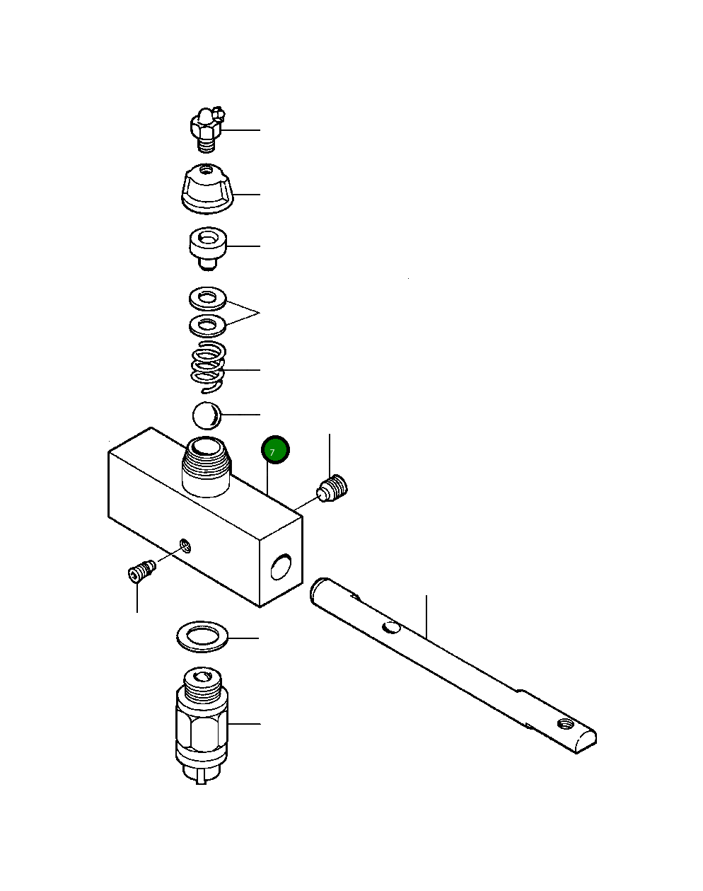 Корпус 1262 242 H91 Komatsu