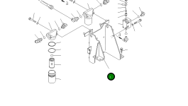 Кронштейн 42C-62-15313 Komatsu