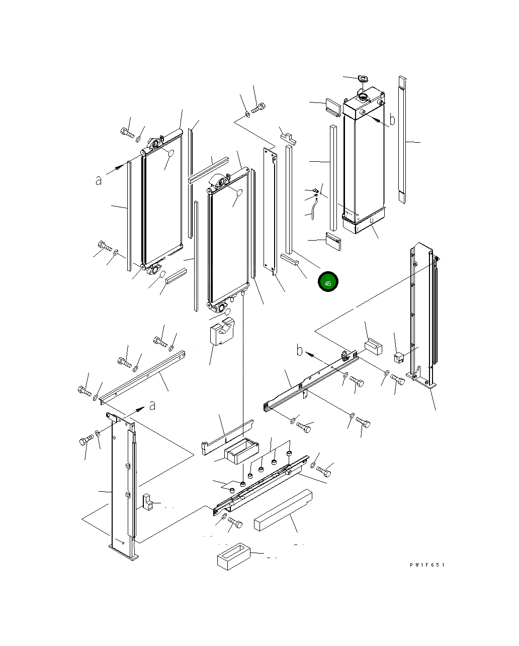 Лист 21K-03-71641 Komatsu