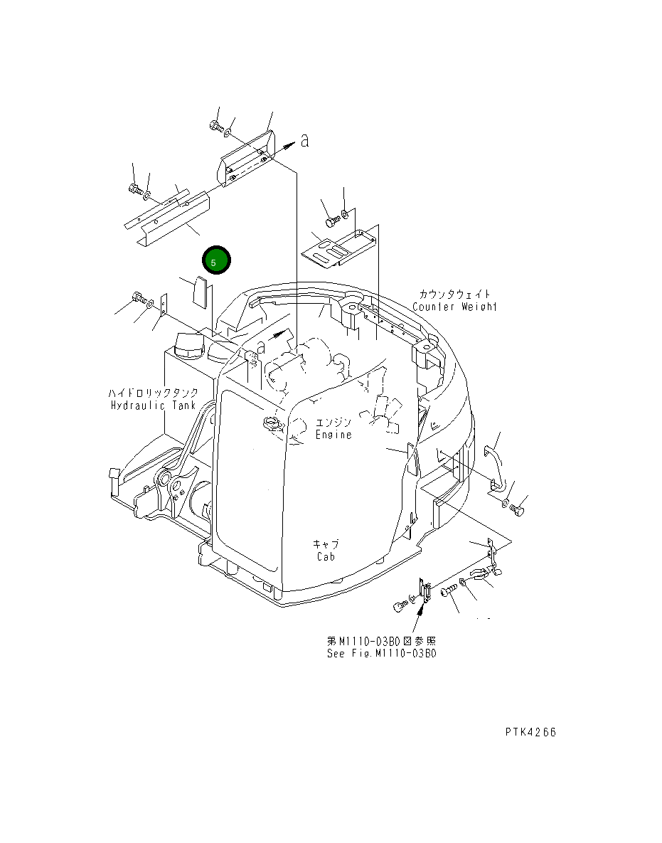 Лист 21Y-01-11141 Komatsu