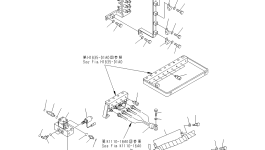 Кронштейн 21N-62-36591 Komatsu