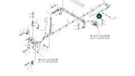 Кронштейн 21T-06-65480 Komatsu
