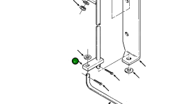 Коромысло 1287 041 H91 Komatsu