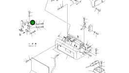 Кронштейн 20R-06-23120 Komatsu