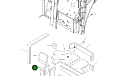 Лист 22L-54-22531 Komatsu