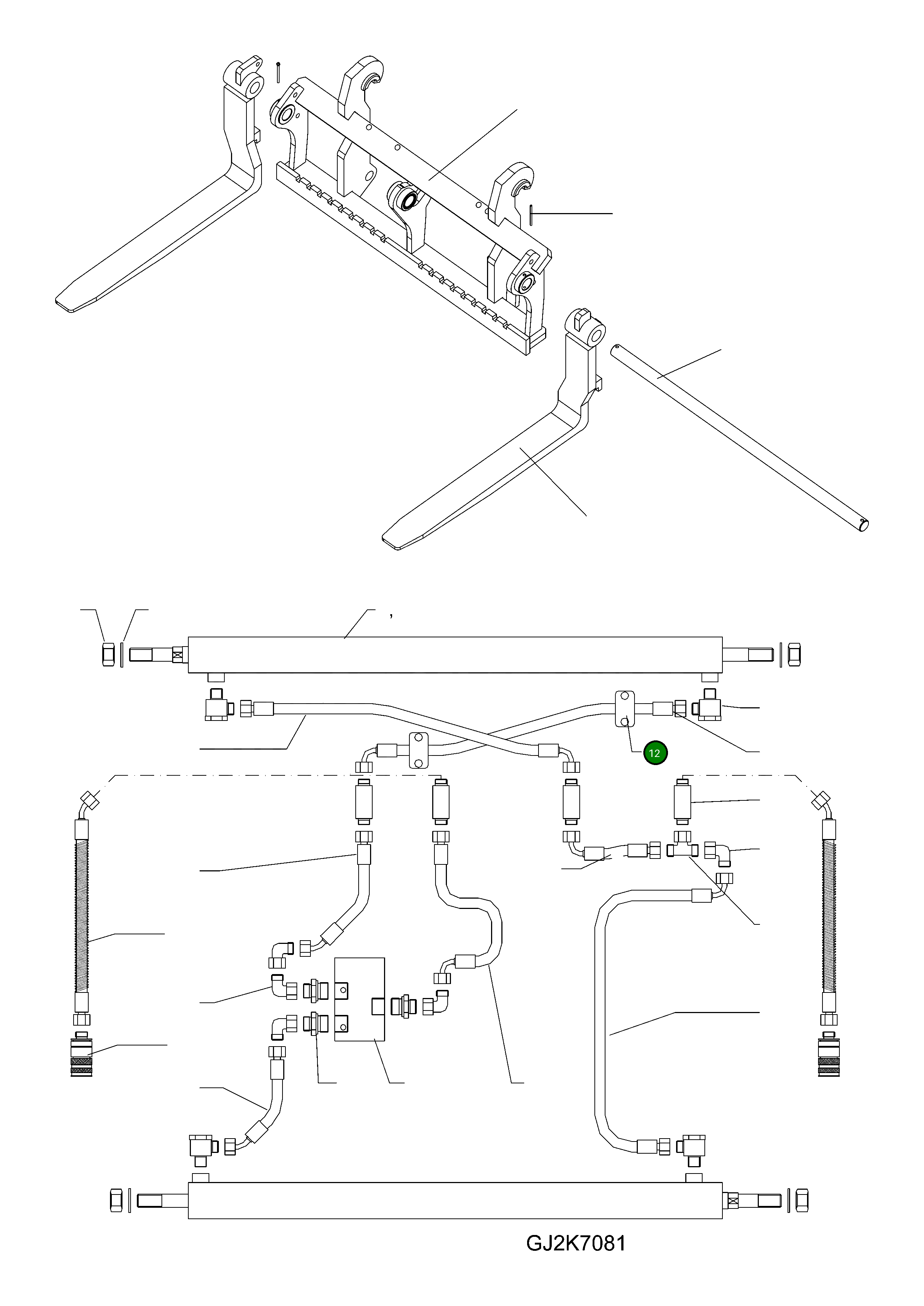 Клипса 418-70-H0P17 Komatsu