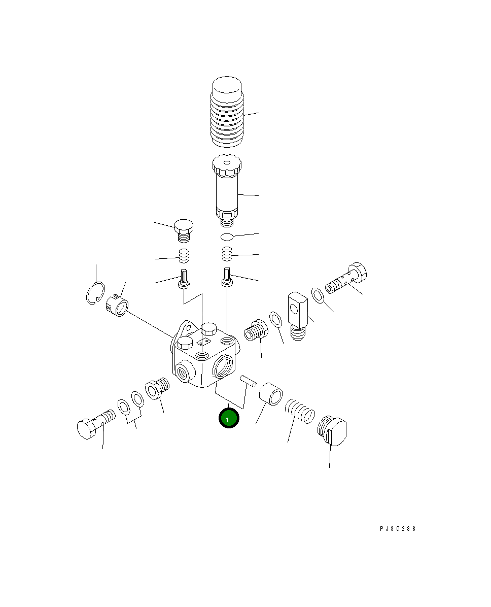 Корпус DK152002-2020 Komatsu