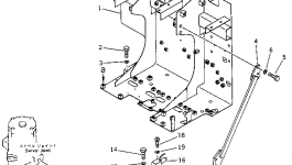 Кронштейн 21N-62-11415 Komatsu