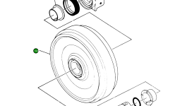 Направляющее колесо 2270-6104 Komatsu