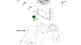 Кронштейн 419-06-41430 Komatsu