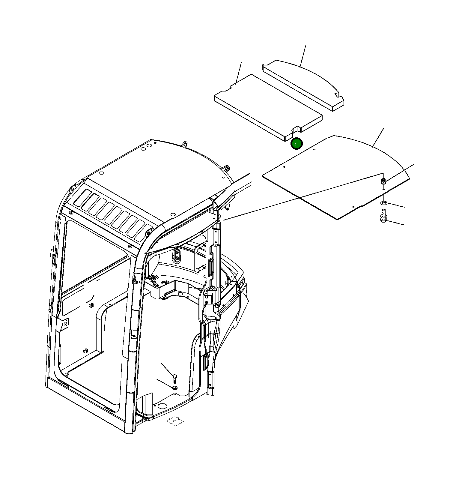 Лист 22J-54-R9130 Komatsu