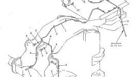 Провод 41E-Z91-1210 Komatsu