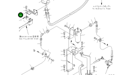 Кронштейн 22U-62-11811 Komatsu