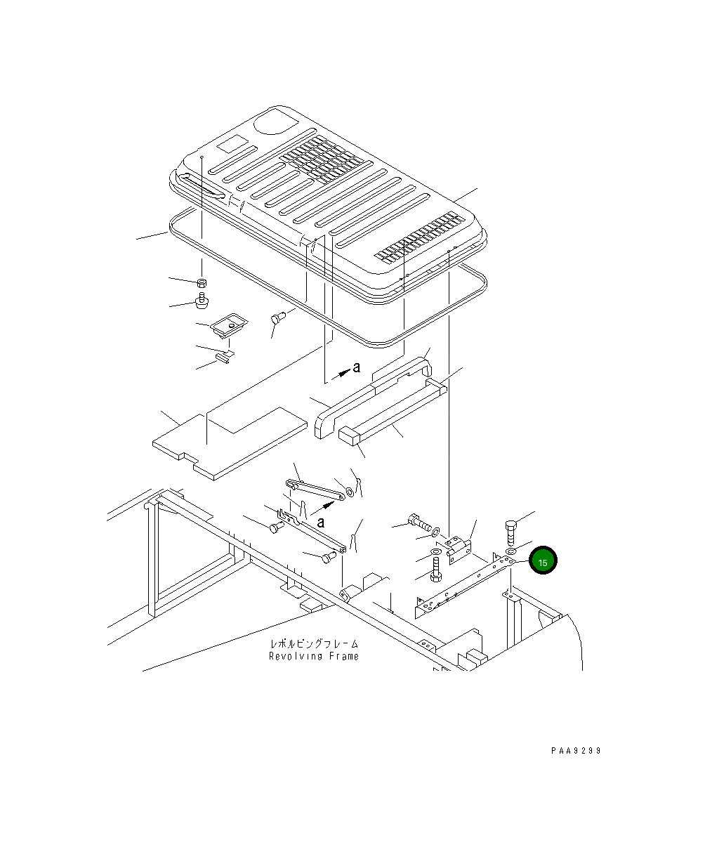Кронштейн \9\203-54-61142 Komatsu