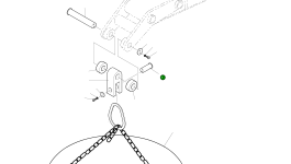 Палец 2123-1789 Komatsu