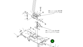 Палец 22J-43-15162 Komatsu