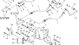 Трубка 20Y-62-15351 Komatsu