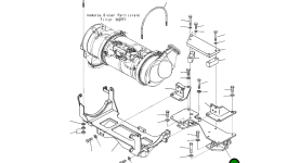 Кронштейн 419-01-51223 Komatsu