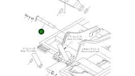 Палец 21P-70-K1620 Komatsu