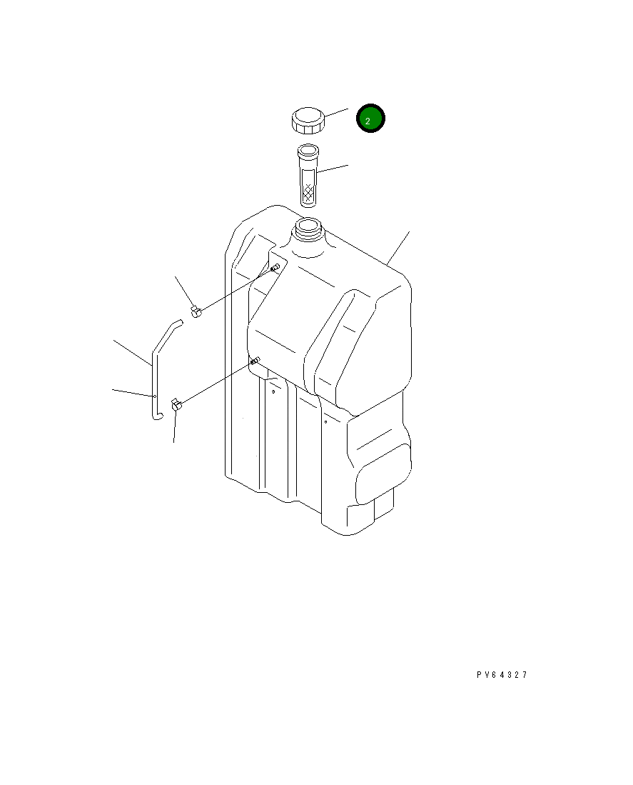 Колпак 21U-04-21140 Komatsu
