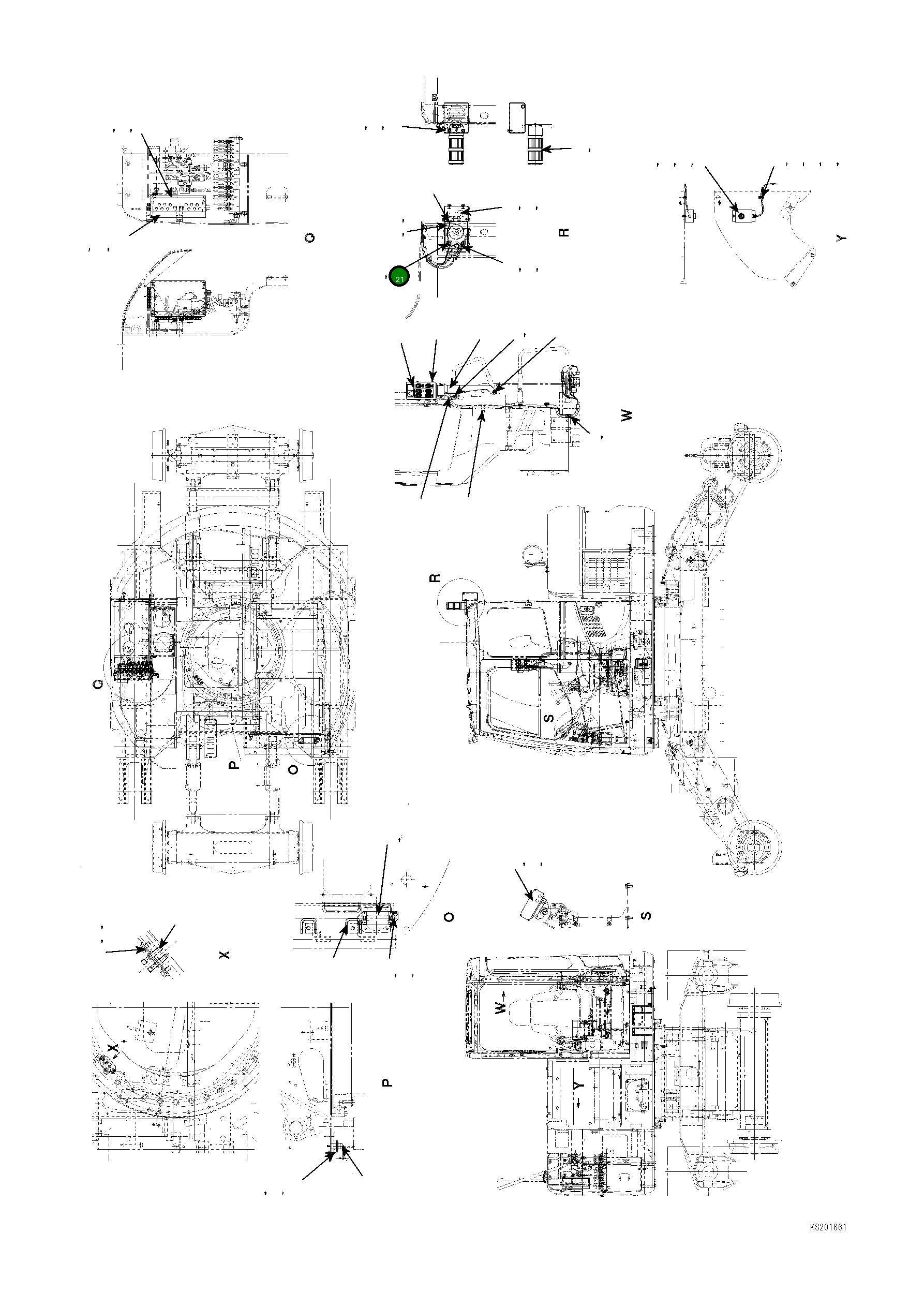 Основание 21W-Y14-5640 Komatsu