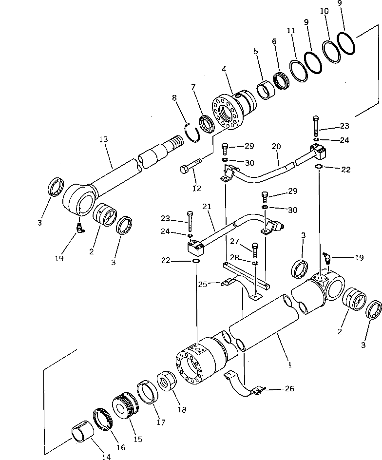Трубка 201-63-56371 Komatsu