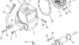 Корпус 104-15-41110 Komatsu