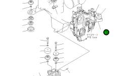 Кронштейн 209-01-71110 Komatsu