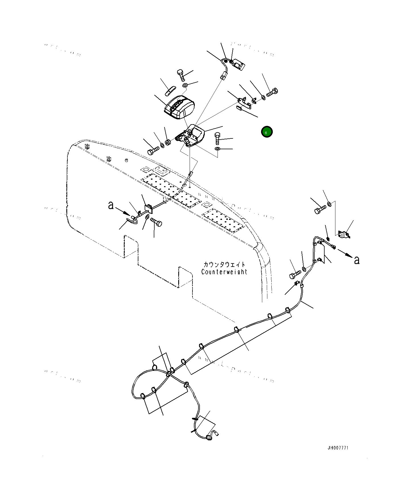 Лист 2070676460 Komatsu