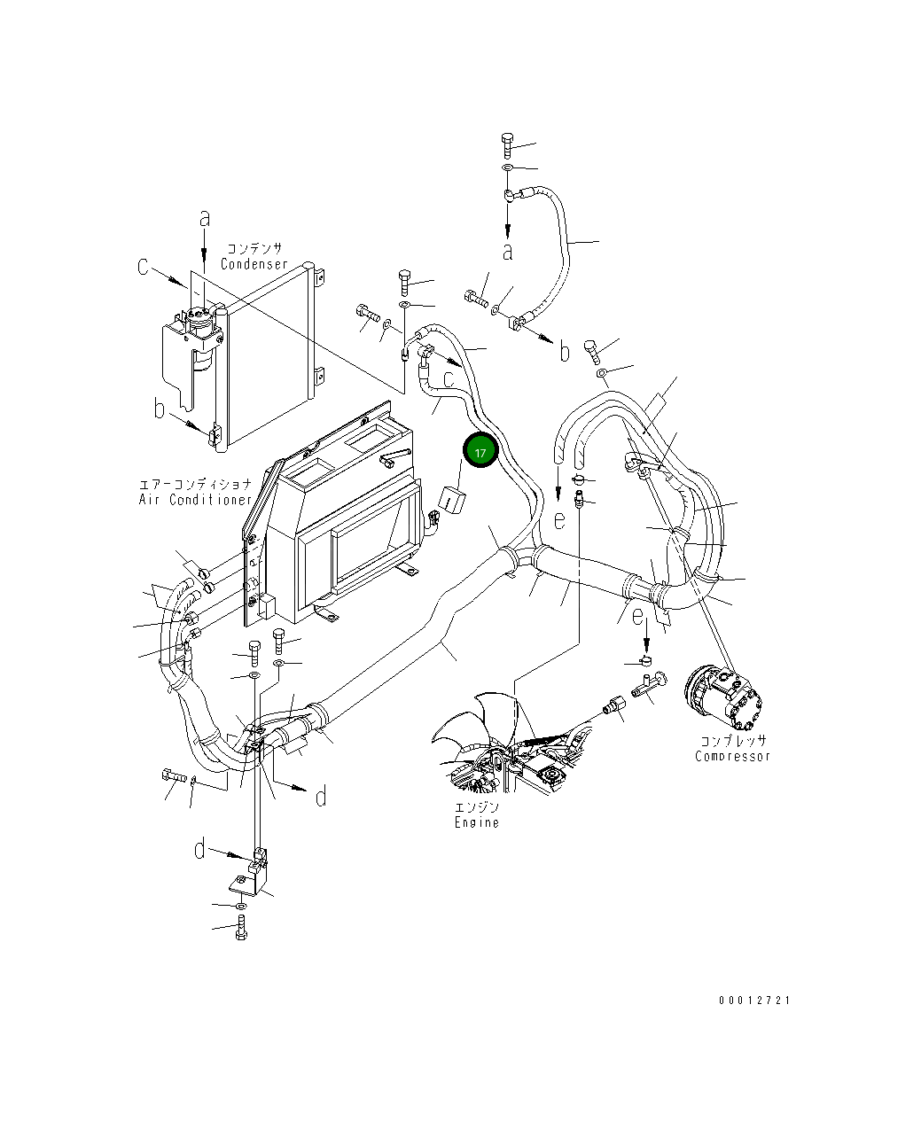 Лист 22L-54-23660 Komatsu