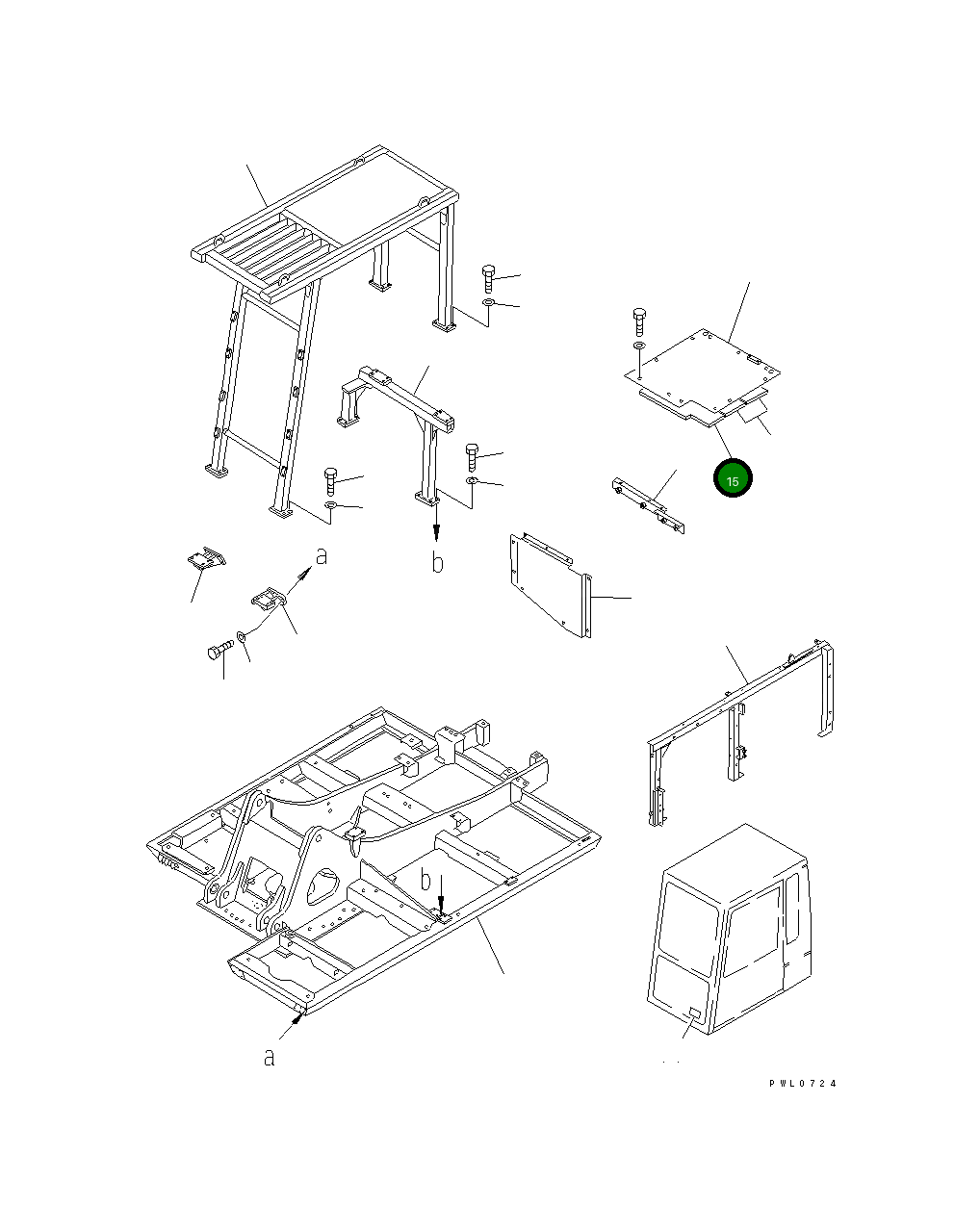 Лист 205-956-7180 Komatsu
