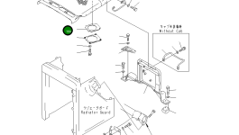 Лист 175-54-75341 Komatsu