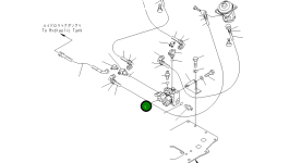 Клипса 22K-60-11210 Komatsu