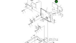 Лист 20J-54-10331 Komatsu