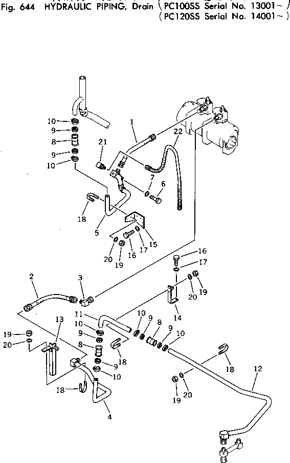 Трубка 203-62-86181 Komatsu