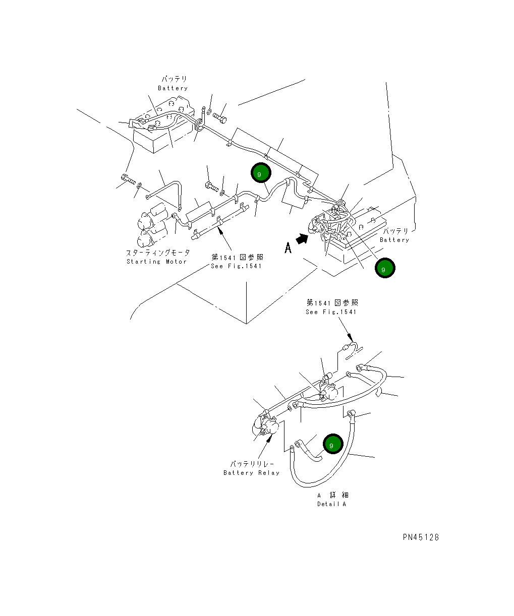Провод 428-06-12170 Komatsu