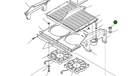 Радиатор 22E-979-1511 Komatsu