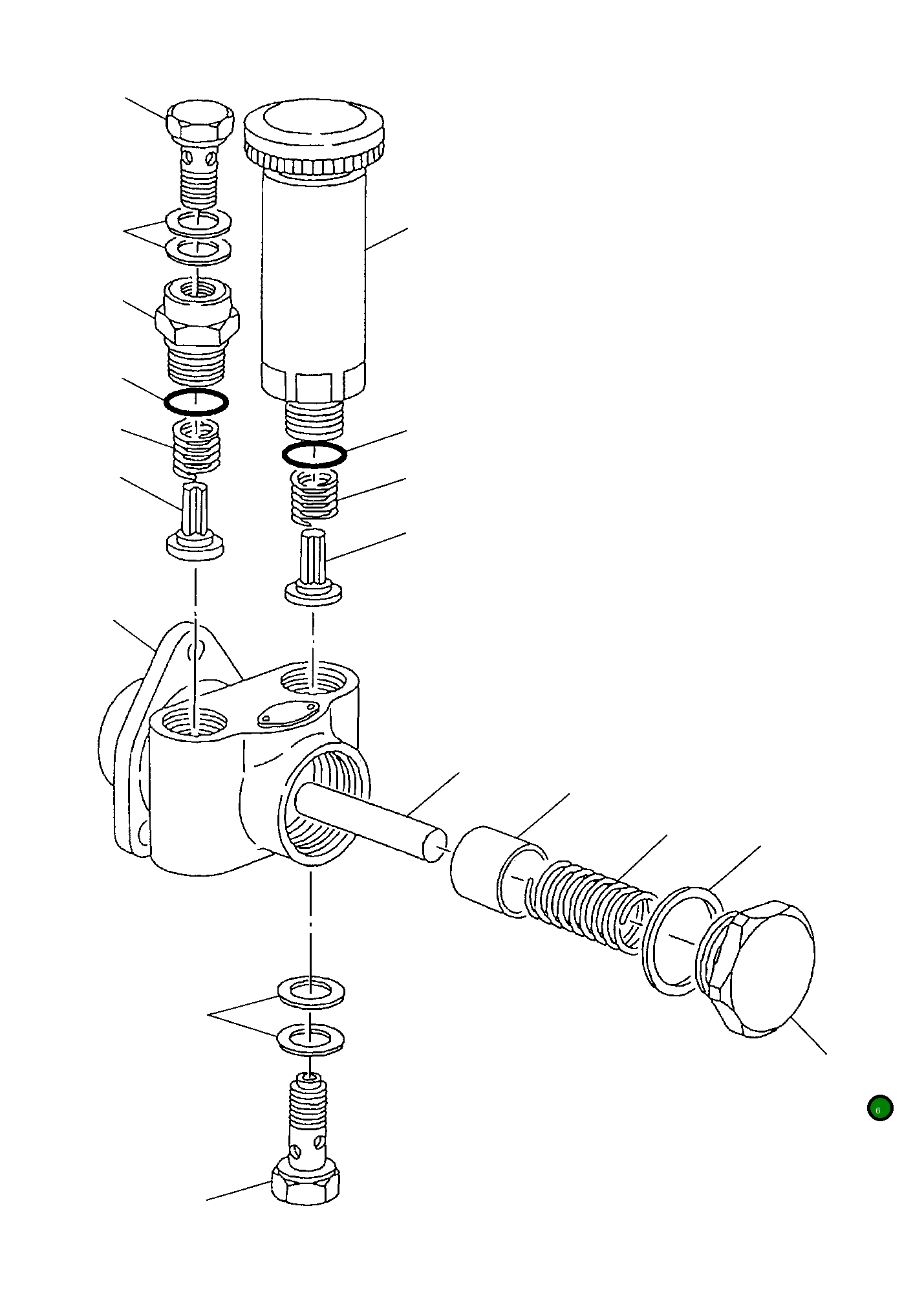 Пробка YMX1521051500 Komatsu