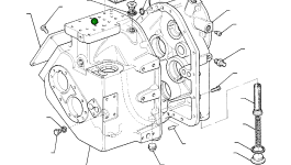 Прокладка MI3183913 Komatsu