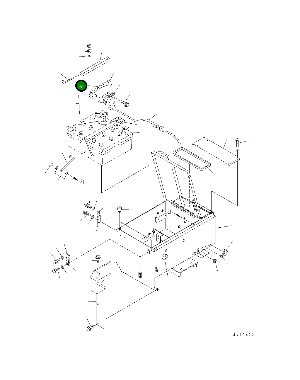 Провод 427-06-12393 Komatsu