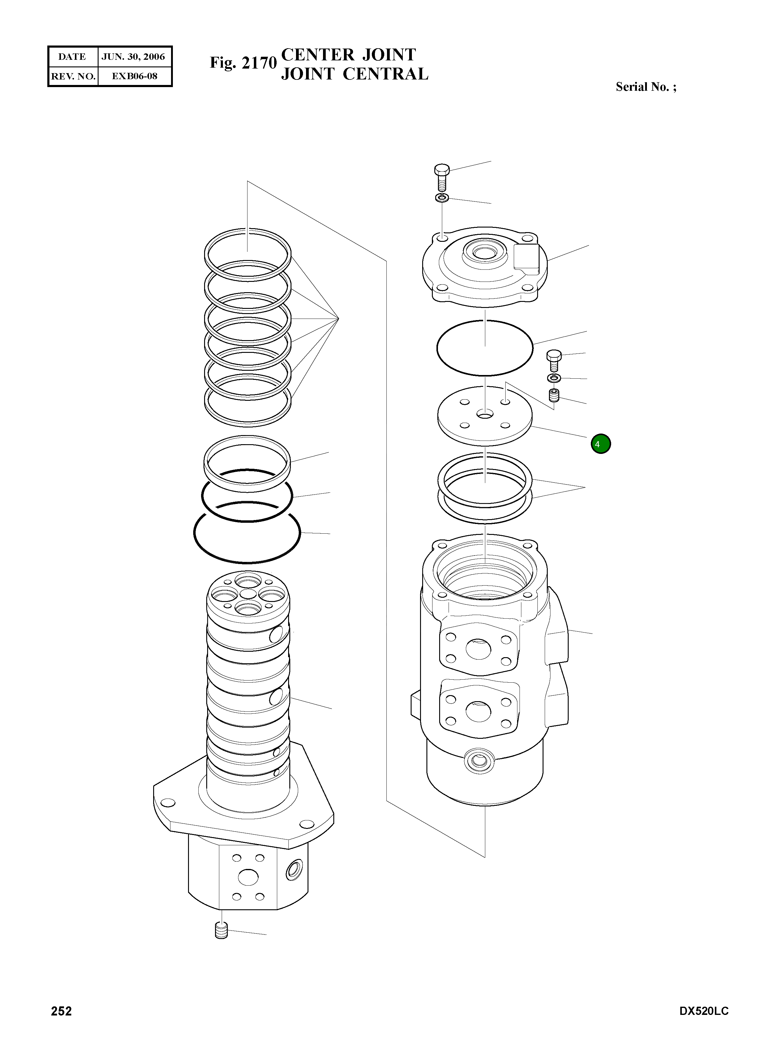 Проставка K1001567 Komatsu