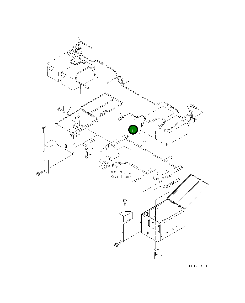 Провод 427-06-12781 Komatsu