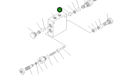 Поршень 235-61-11221 Komatsu
