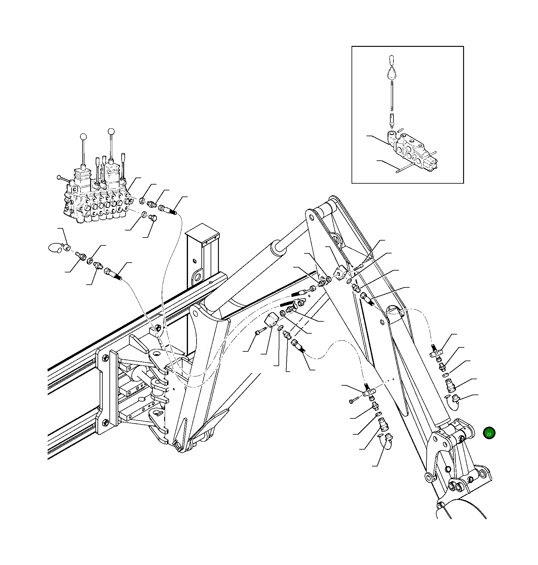 Пробка UE0000122 Komatsu