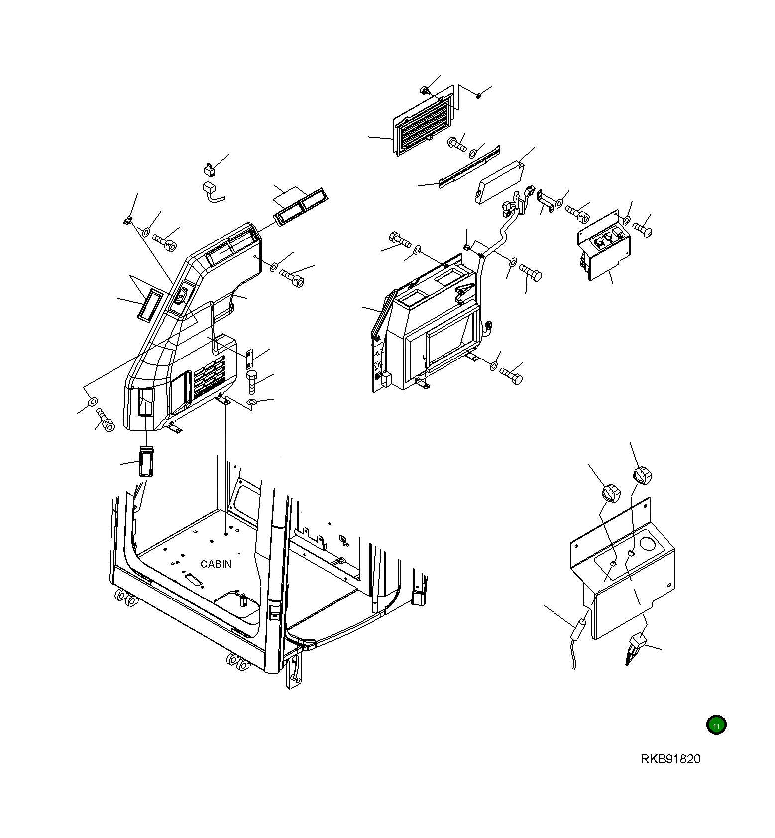 Ручка 22L-09-R2360 Komatsu