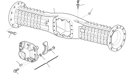 Втулка CA0722350 Komatsu
