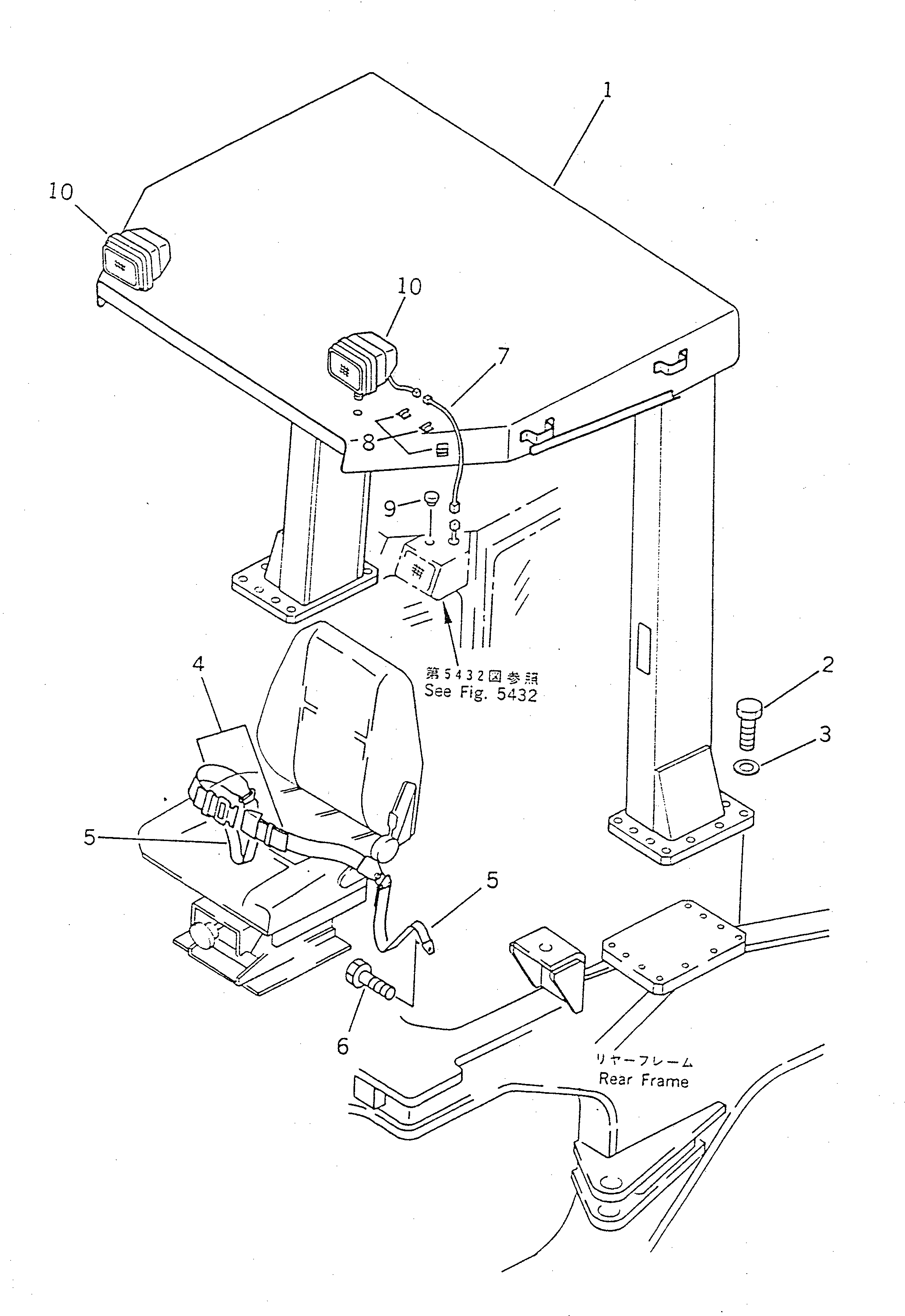 Провод 41L-921-1120 Komatsu