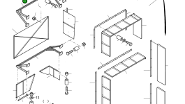 Рама 938 909 40 Komatsu