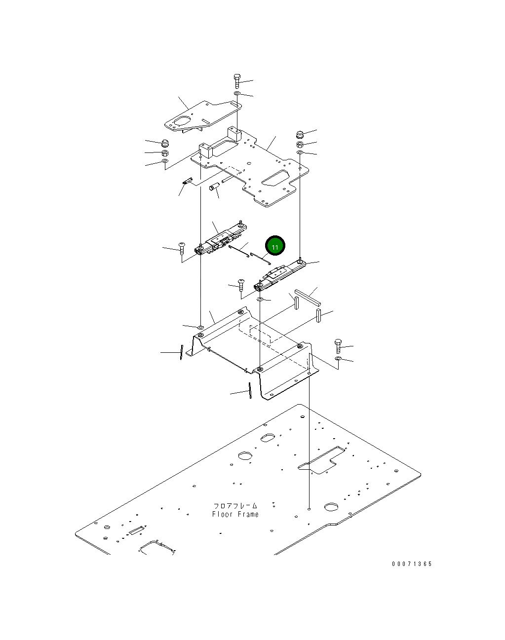 Провод 208-43-71731 Komatsu