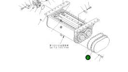 Прокладка 8295-72-2280 Komatsu